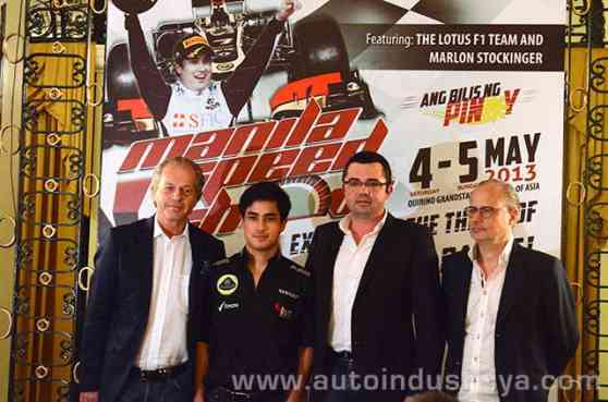 A walkthrough of the Lotus F1 Manila Speedshow image