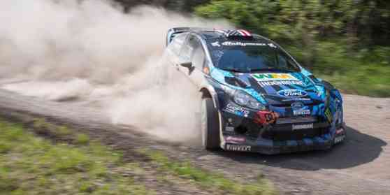 Ken Block and Alex Gelsomino takes first overall STP Rally win image