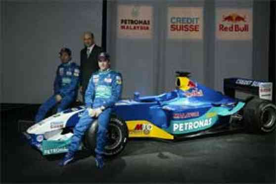 Sauber Petronas presents C22 and a new sponsor image