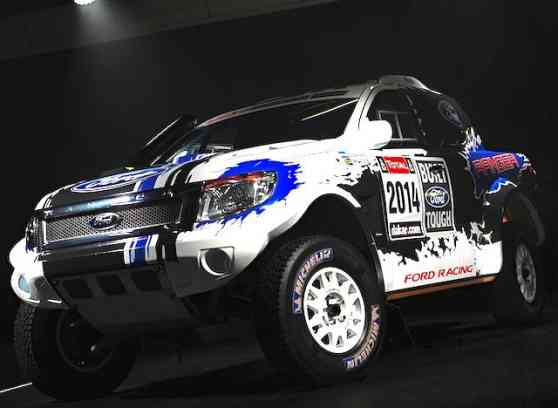 Ford to take on 2014 Dakar with Mustang-powered Rangers image