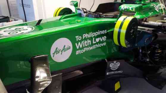 Caterham F1 Team extends 'To Philippines With Love campaign' image