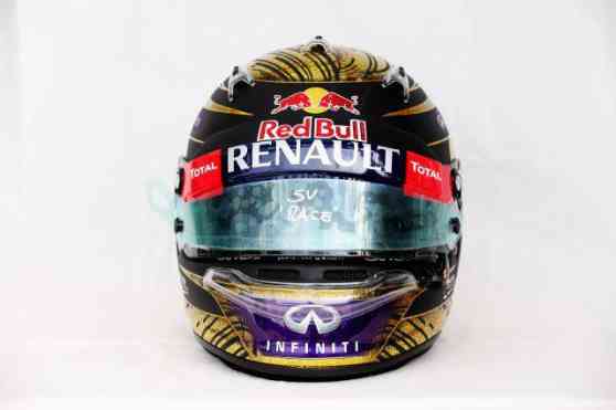 Most expensive F1 helmet ever sold at an auction belongs to Sebastian Vettel image