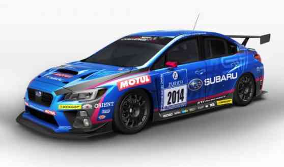 2014 Tokyo Auto Salon: Subaru WRX STI race car for 2014 Nurburgring 24-Hour Race revealed image