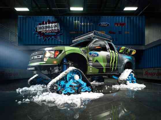 Ken Block reveals the Ford F-150 RaptorTrax image