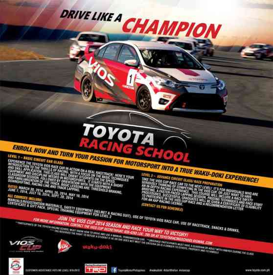 The Toyota Racing School is now ready to take on students image