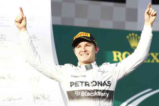Rosberg wins 2014 F1 season opener in Melbourne; Ricciardo disqualified image