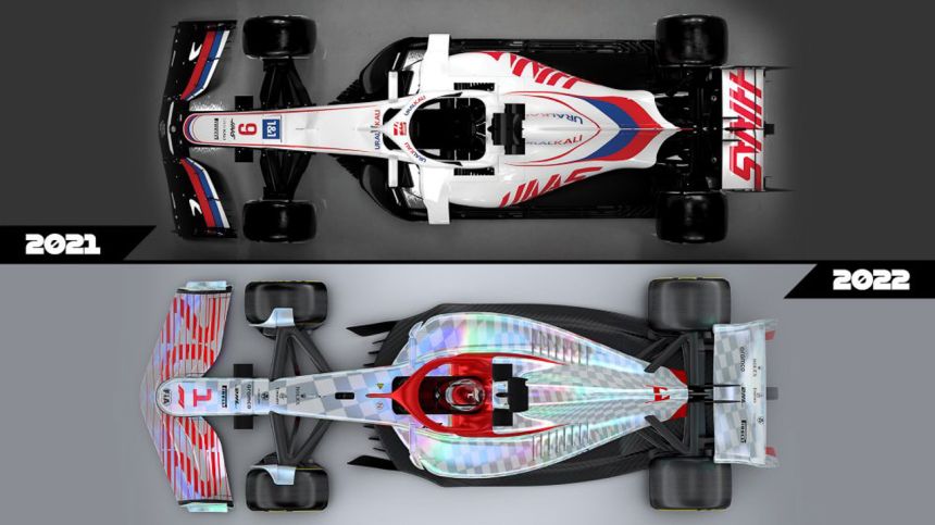 This is the 2022 Formula 1 racecar image