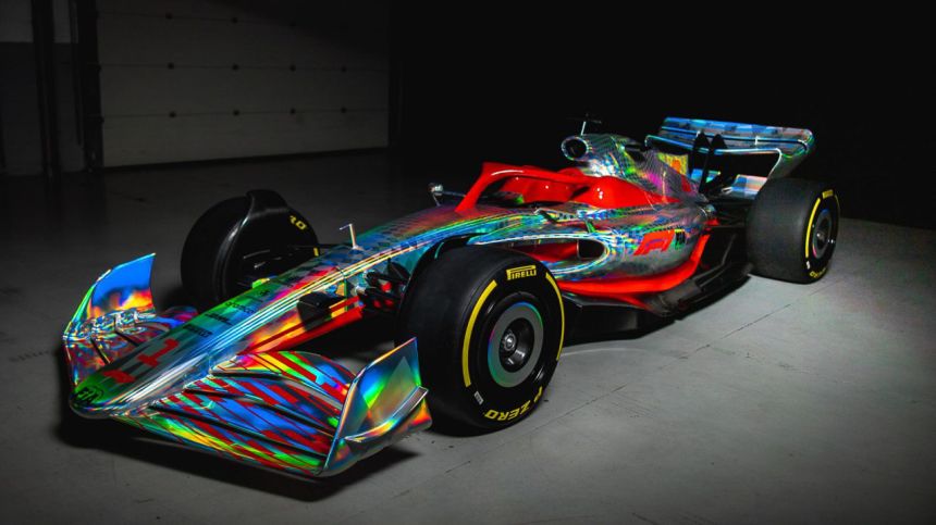 This is the 2022 Formula 1 racecar image
