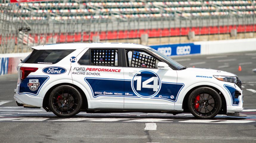 Ford just built an Explorer for the race track image