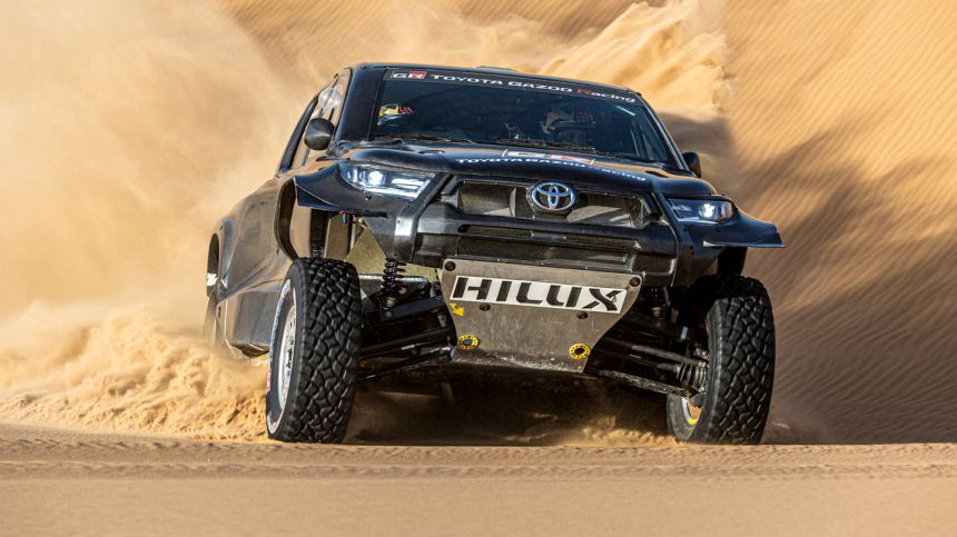 Toyota has a new badass Hilux for the 2022 Dakar Rally image