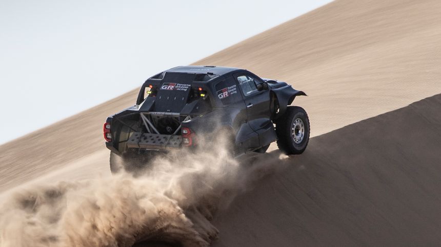 Toyota has a new badass Hilux for the 2022 Dakar Rally image