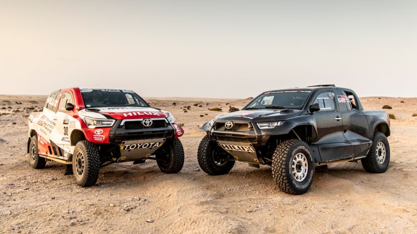 Toyota has a new badass Hilux for the 2022 Dakar Rally image
