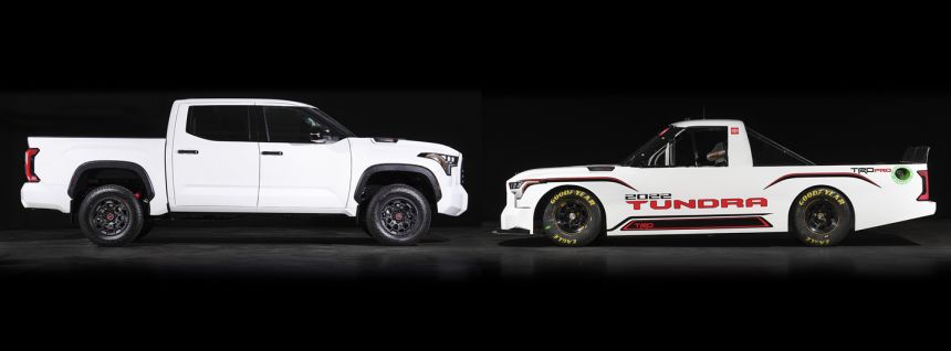 Toyota turns the new Tundra into a NASCAR racer image