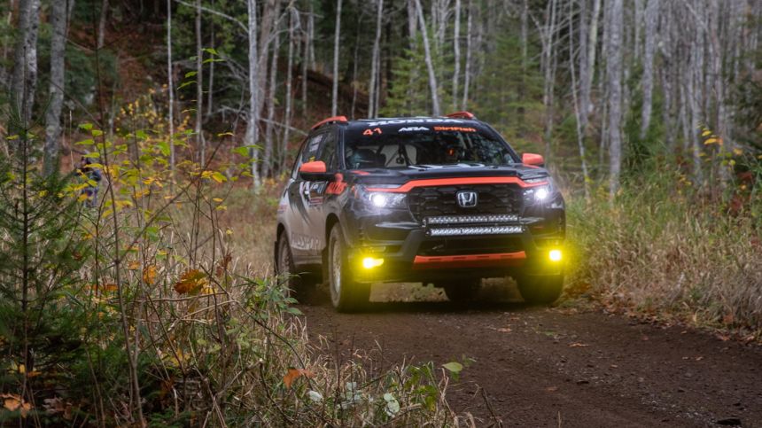 Honda goes rallying with the 2022 Passport image