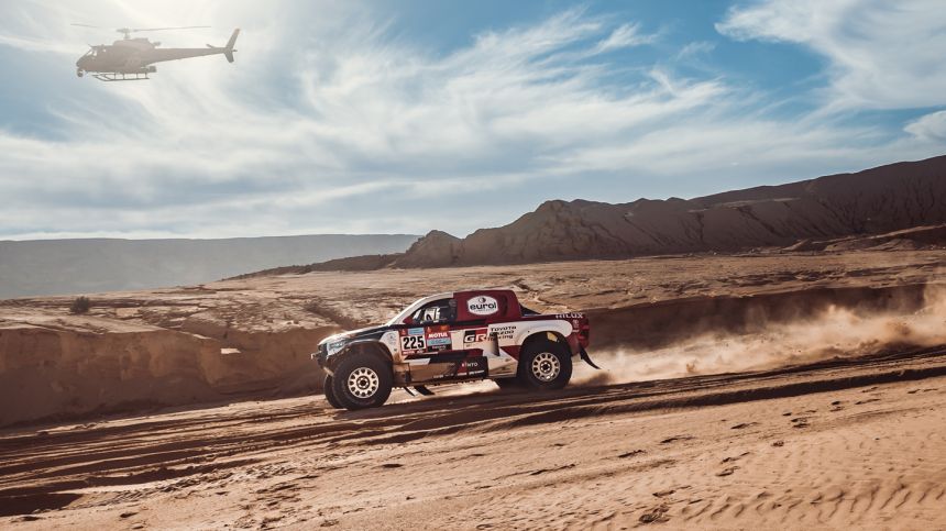 Toyota dominates 2022 Dakar Rally with the Hilux image