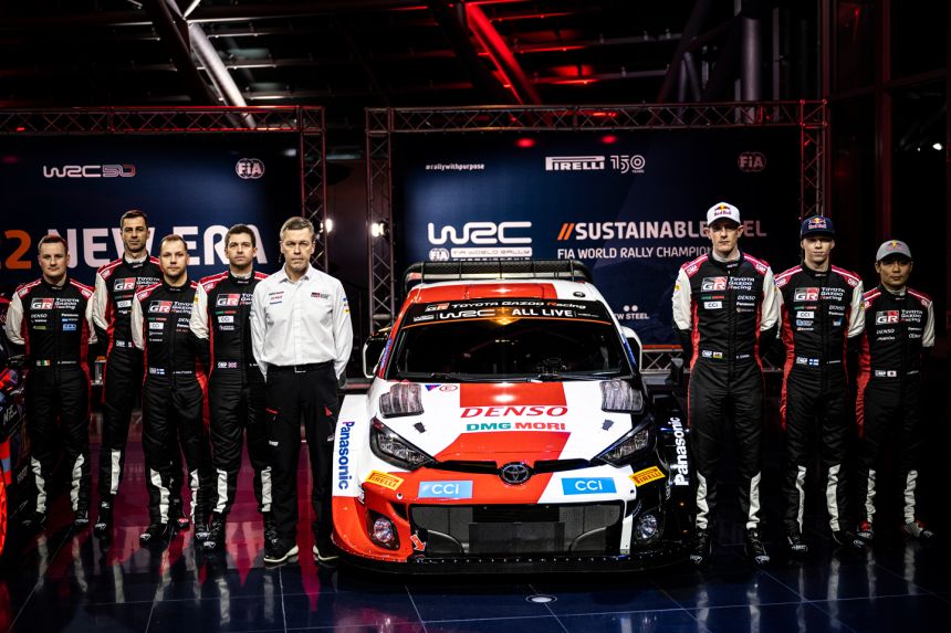 Toyota to defend WRC crown with hybrid GR Yaris Rally1 image