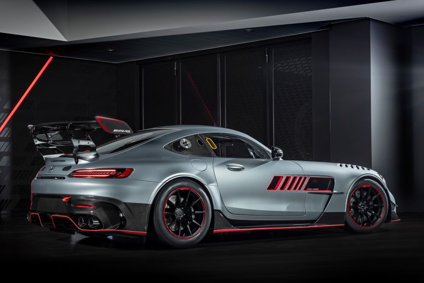 How about a track-spec Mercedes-AMG for your 55th birthday? image