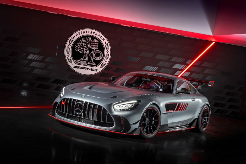 How about a track-spec Mercedes-AMG for your 55th birthday? image