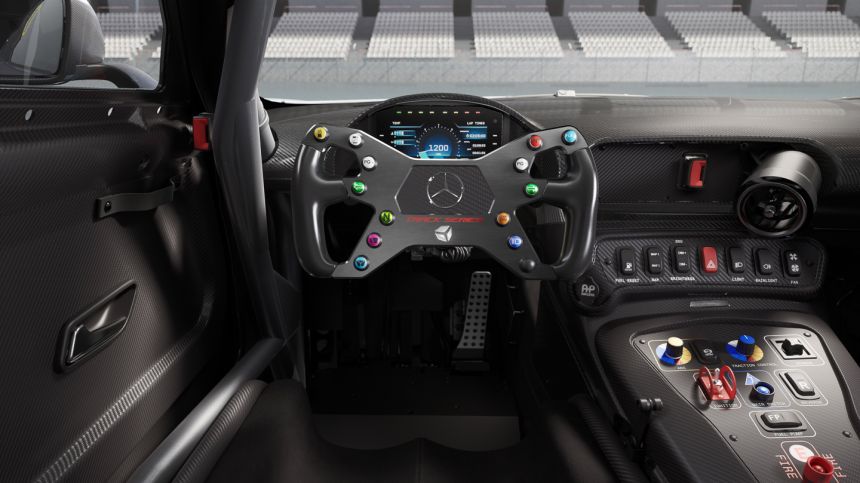How about a track-spec Mercedes-AMG for your 55th birthday? image