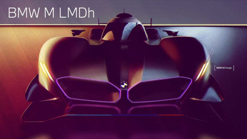 BMW M's Le Mans race car is instantly recognizable image