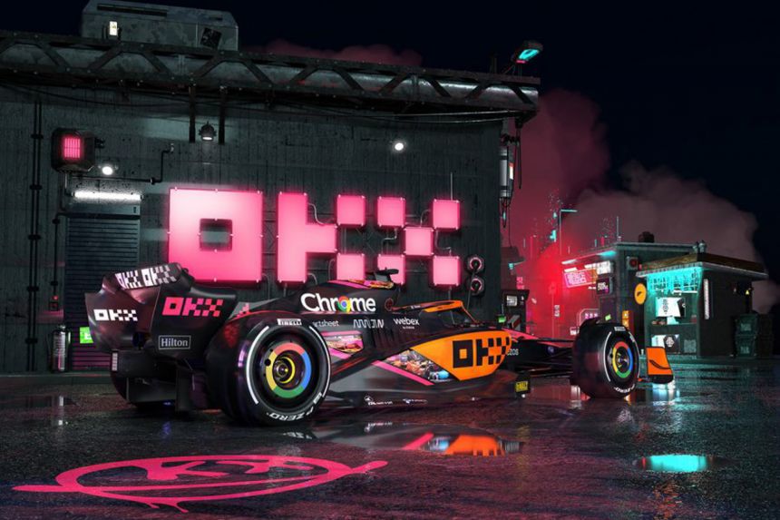 McLaren adds cyberpunk-inspired graphics for Singapore, Japanese Gps image