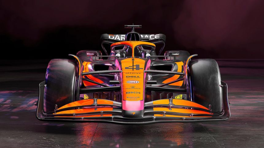 McLaren adds cyberpunk-inspired graphics for Singapore, Japanese Gps image