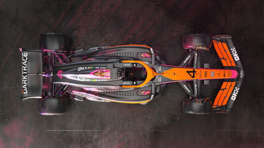 McLaren adds cyberpunk-inspired graphics for Singapore, Japanese Gps image