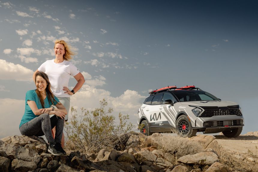 Badass Kia Sportage is ready for the 2022 Rebelle Rally image