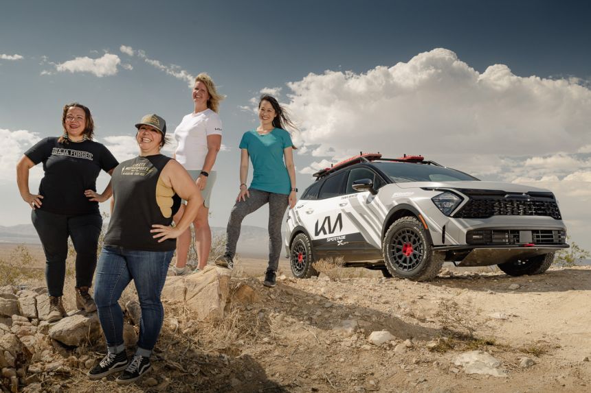 Badass Kia Sportage is ready for the 2022 Rebelle Rally image