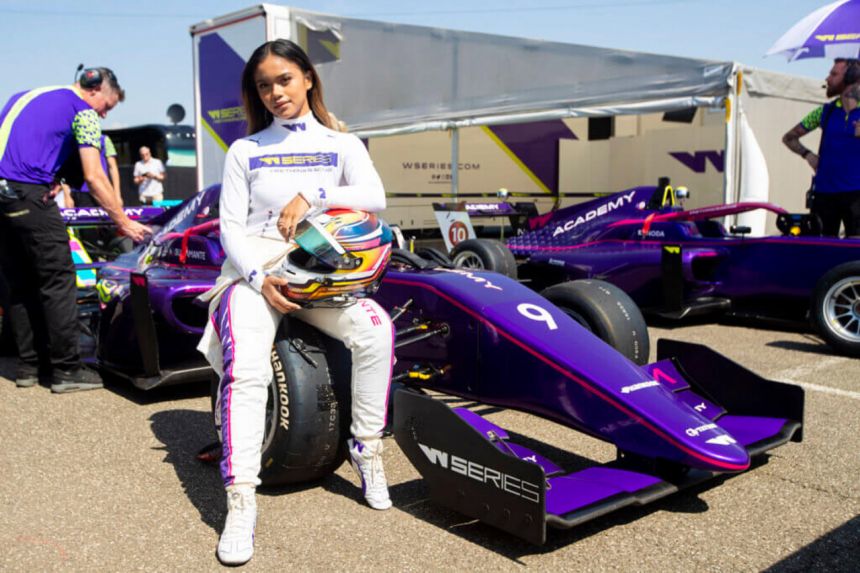 Chadwick scores third title as 2022 W Series season cut short image