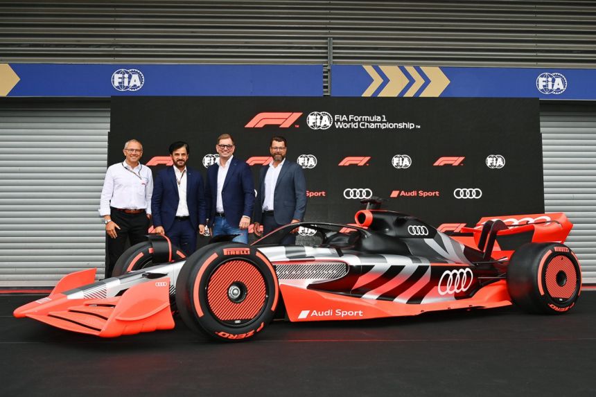 Sauber to become Audi F1 2026 image