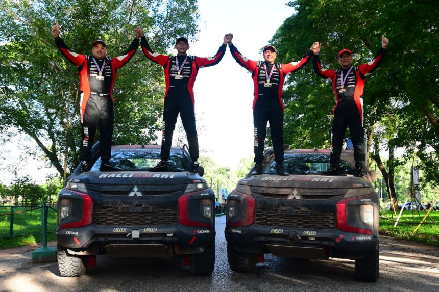 Comeback is Real: Mitsubishi Ralliart wins AXCR 2022 image