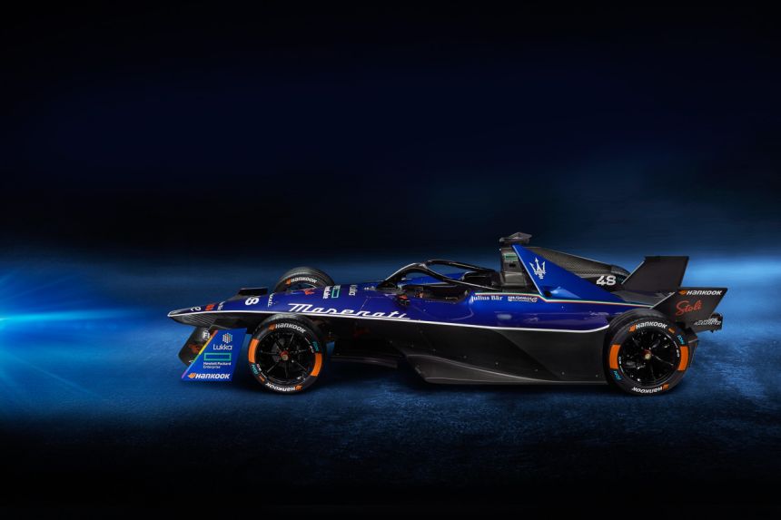 Tipo Folgore is Maserati's Formula E race car image