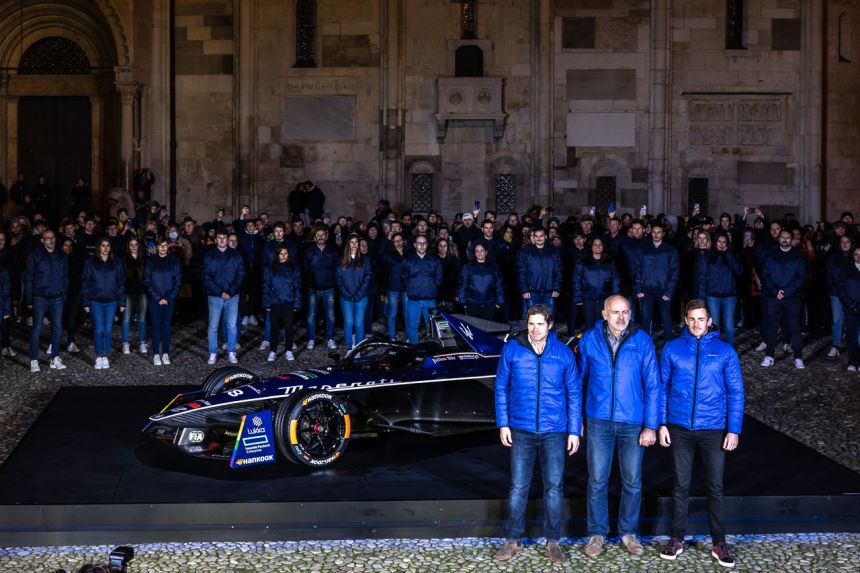 Tipo Folgore is Maserati's Formula E race car image
