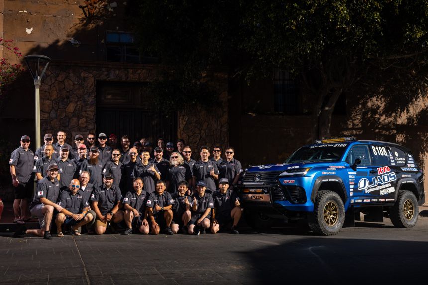 This Lexus LX 600 by JAOS finished the 2022 Baja 1000 image
