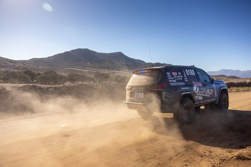 This Lexus LX 600 by JAOS finished the 2022 Baja 1000 image