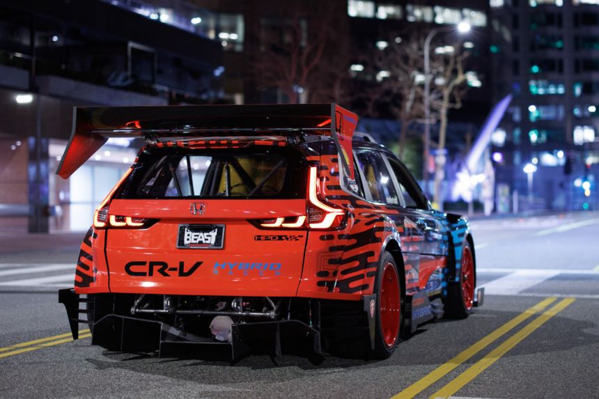 CR-V Hybrid Racer: Honda's Indycar-engined dev toy image