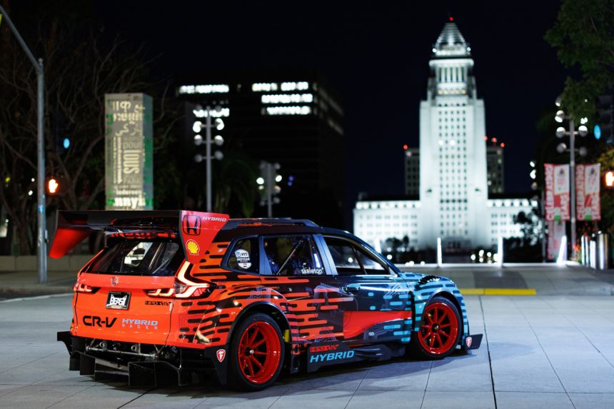CR-V Hybrid Racer: Honda's Indycar-engined dev toy image