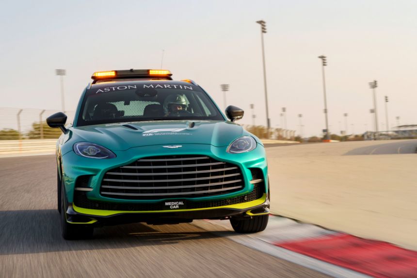 Sunday Job: Aston Martin DBX707 is new F1 medical car image