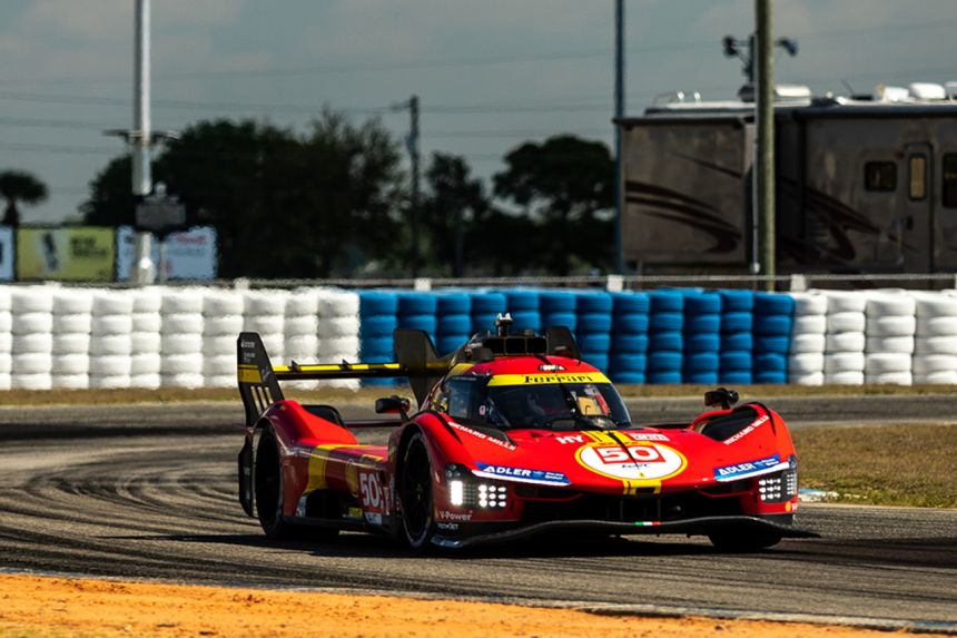 Ferrari scores first top-class sportscar pole in 50 years at Sebring image
