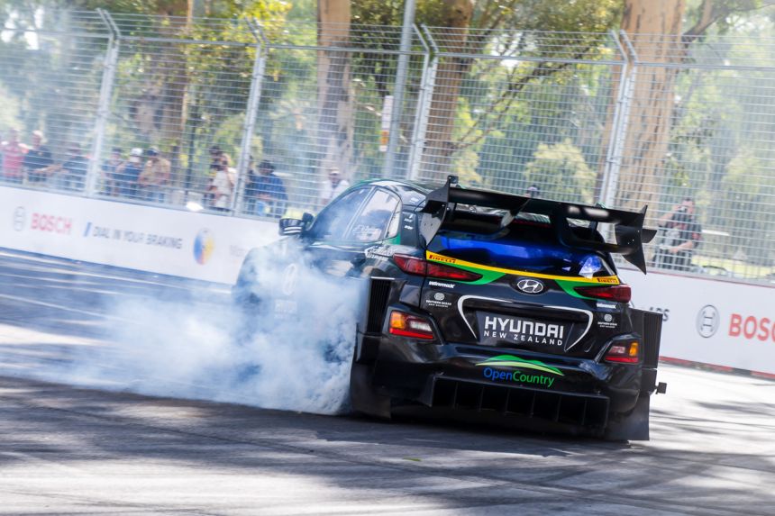 Hyundai Kona EV rally car has over 800 PS image