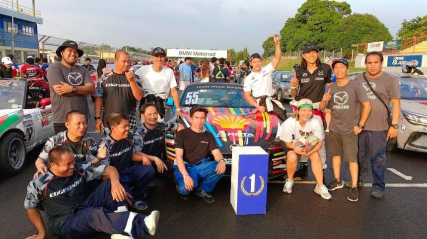 MSCC Mazda bags class wins at 2023 Kagitingan Cup endurance race image