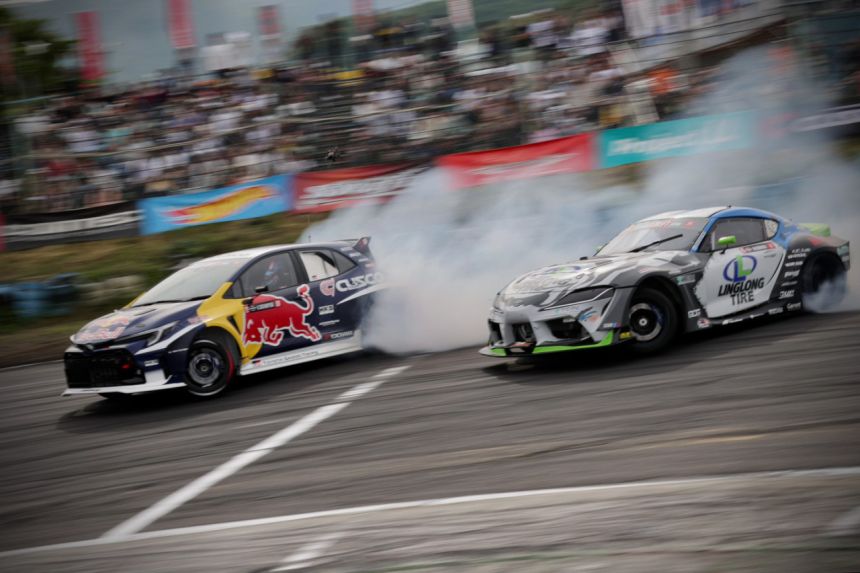 WRC champ Rovanpera tries (and wins) Formula Drift Japan image