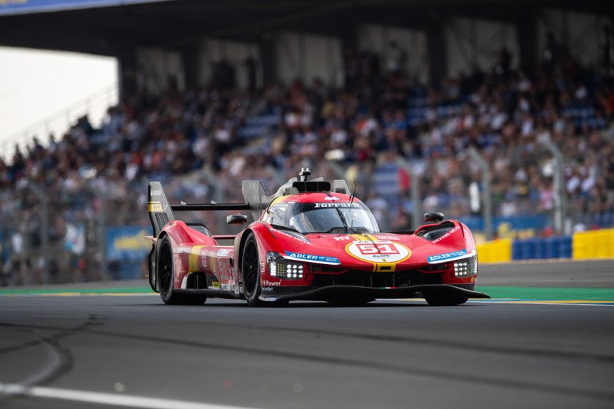Ferrari ends Toyota Le Mans streak image