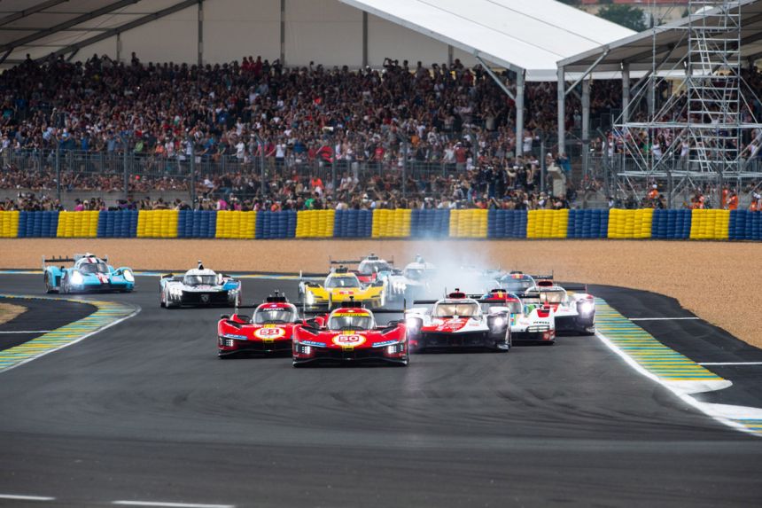 Ferrari ends Toyota Le Mans streak image