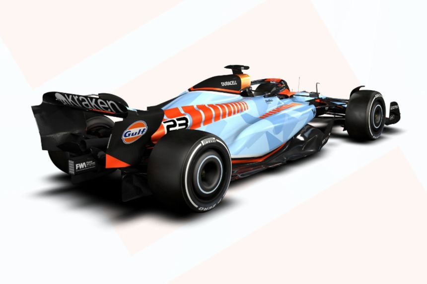 F1 fans voted for this special Williams livery image