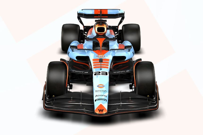 F1 fans voted for this special Williams livery image