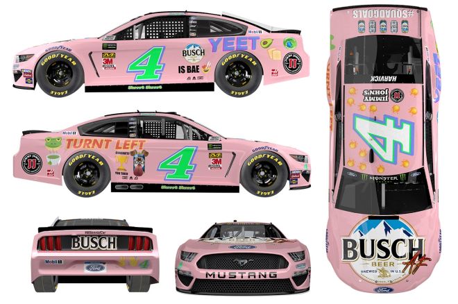 Millenials, this special NASCAR livery is dedicated to you image