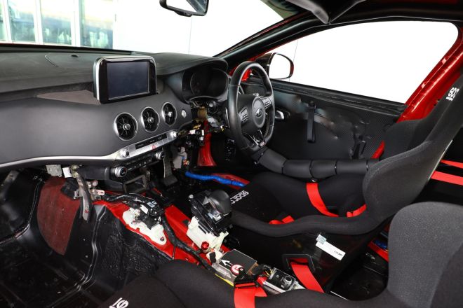Kia saved this Stinger from death by turning it into a 420 HP track car image