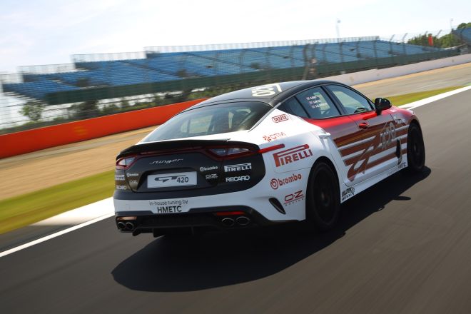 Kia saved this Stinger from death by turning it into a 420 HP track car image